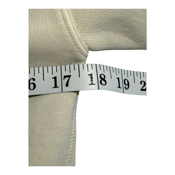 NEW Madewell Women’s XXS The McCarren Midweight Crewneck Sweatshirt In Parchment - Picture 6 of 9